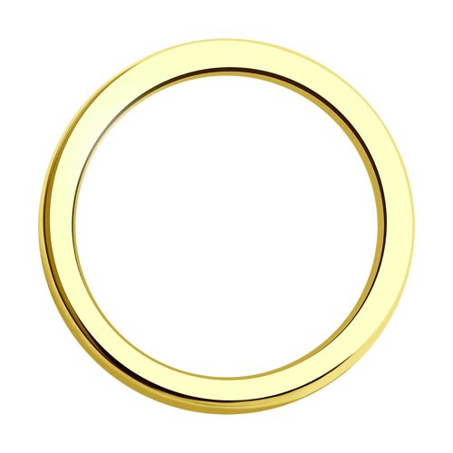 Кольцо из золоченного серебра 925 с фианитом